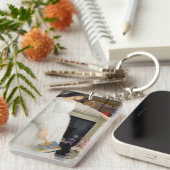 James Whistler – ホワイト交響曲第2番 キーホルダー (正面右)