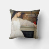 James Whistler – ホワイト交響曲第2番 クッション (裏面)