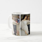 James Whistler – ホワイト交響曲第2番 コーヒーマグカップ (正面左)