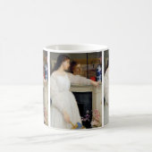 James Whistler – ホワイト交響曲第2番 コーヒーマグカップ (中央)