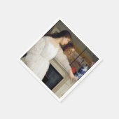 James Whistler – ホワイト交響曲第2番 スタンダードカクテルナプキン (角)