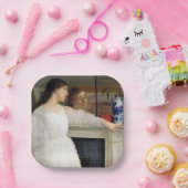 James Whistler – ホワイト交響曲第2番 ペーパープレート (パーティー)