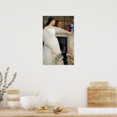 James Whistler – ホワイト交響曲第2番 ポスター (キッチン)