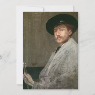 James Whistler -ポートレート・オブ・ザ・ペインター サンキューカード