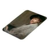 James Whistler -ポートレート・オブ・ザ・ペインター マグネット (左側)