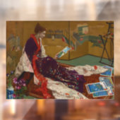 James Whistler – 紫と金ゴールドのカプリス ウィンドウサイン (シート2)