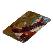 James Whistler – 紫と金ゴールドのカプリス マグネット (左側)