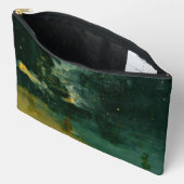 James Whistler – 黒と金ゴールドの夜景 アクセサリーポーチ (見開き)