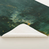 James Whistler – 黒と金ゴールドの夜景 シェルパブランケット (3/4)