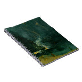 James Whistler – 黒と金ゴールドの夜景 ノートブック (右側)