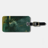 James Whistler – 黒と金ゴールドの夜景 ラゲッジタグ (正面横)