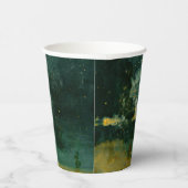 James Whistler – 黒と金ゴールドの夜景 紙コップ (右)