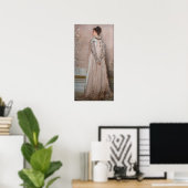 James Whistler - Symphony in Flesh Colour and Pink ポスター (ホームオフィス)