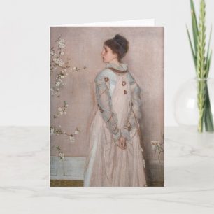 James Whistler - Symphony in Shuffee Color and Pin カード
