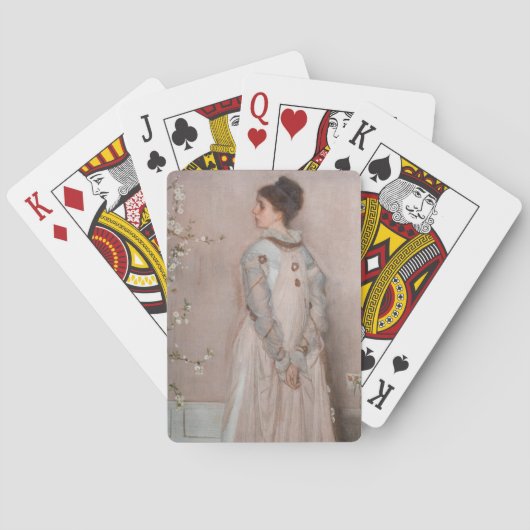 James Whistler - Symphony in Shuffee Color and Pin トランプ (裏面)