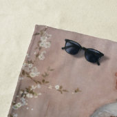 James Whistler - Symphony in Shuffee Color and Pin ビーチタオル (インサイチュ)