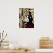 James Whistler - The Music Room ポスター (キッチン)