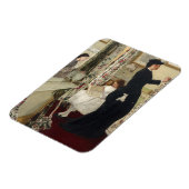 James Whistler - The Music Room マグネット (左側)