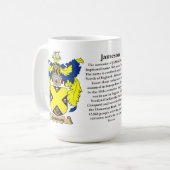 Jameson、起源、意味および頂上 コーヒーマグカップ (正面左)