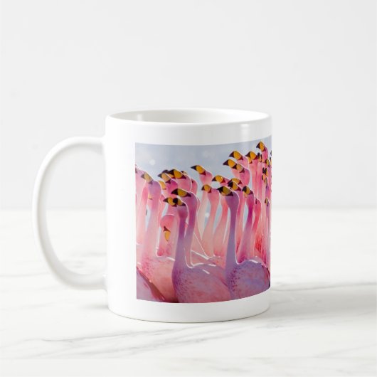 James's Flamingos コーヒーマグカップ (左)