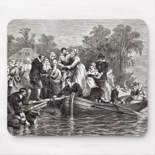Jamestownの解決者のための妻 マウスパッド (正面)