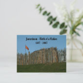 Jamestown - Nation, 1607 - 2007誕生 ポストカード (スタンド正面)