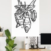 Jamezon mech ポスター (ホームオフィス)