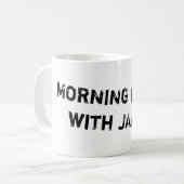 JAMIEとの朝映画 コーヒーマグカップ (正面左)