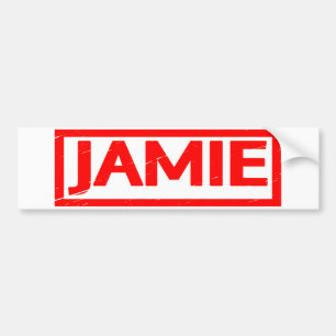 Jamieのスタンプ バンパーステッカー