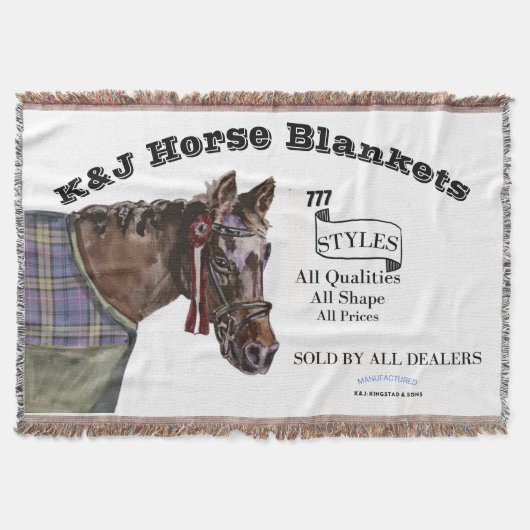 Jamie k&jブランケット絵画追加 スローブランケット (正面)