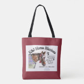 Jamie K&Jブランケット絵画追加 トートバッグ (裏面)