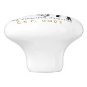 Jamie & Poppyロゴセラミックプル セラミックノブ (側面)