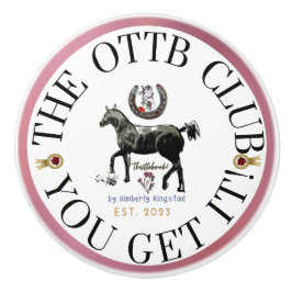 Jamie & Poppyロゴ セラミックノブ