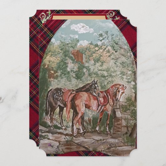 jamie & poppy tartan hunt (正面/裏面)