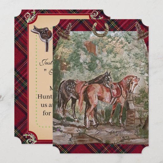 jamie & poppy tartan hunt (正面/裏面)