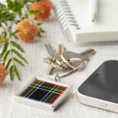 Jamisonのスコットランド人のタータンチェック キーホルダー (側面)