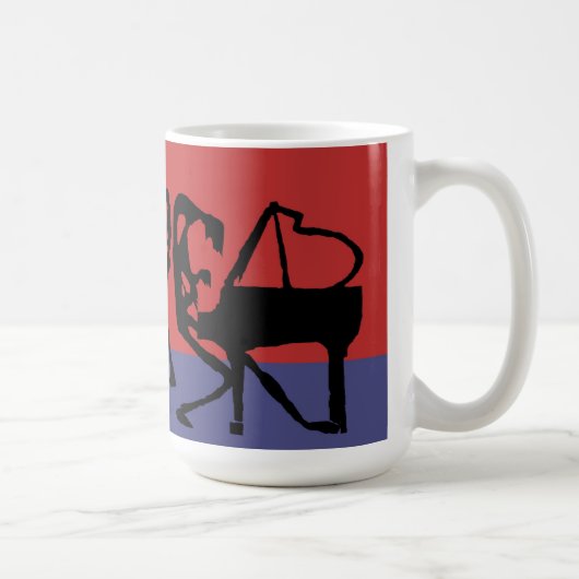Jamminジャズ会議のコーヒー・マグ コーヒーマグカップ (右)