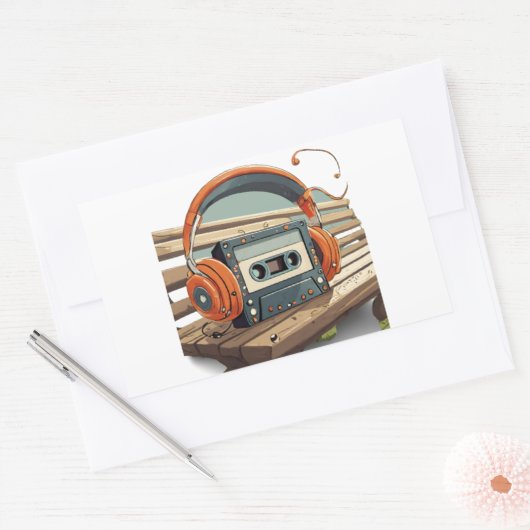 Jamming  長方形シール (封筒)