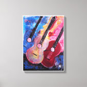 Jamming be Goode Painting by Alfred Fox キャンバスプリント (正面)