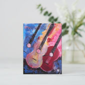 Jamming be Goode Painting by Alfred Fox ポストカード (スタンド正面)