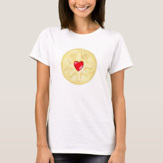 Jammyドジャースのイラストレーションの女性のTシャツ Tシャツ