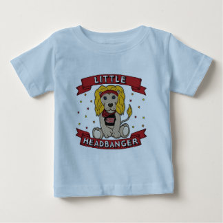 Jammy込み合い- "小さいHeadbanger " ベビーTシャツ