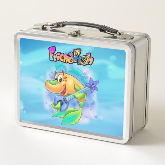 Jammy the Guitar Fish – FriendFish ランチボックス (正面)
