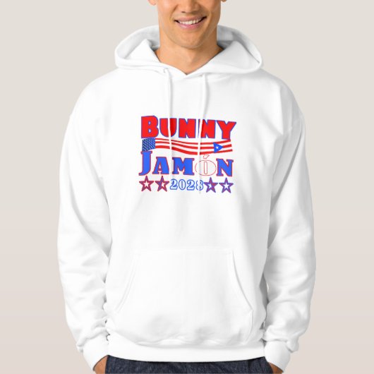 Jamon Bunny 2028 hoodie パーカ (正面)