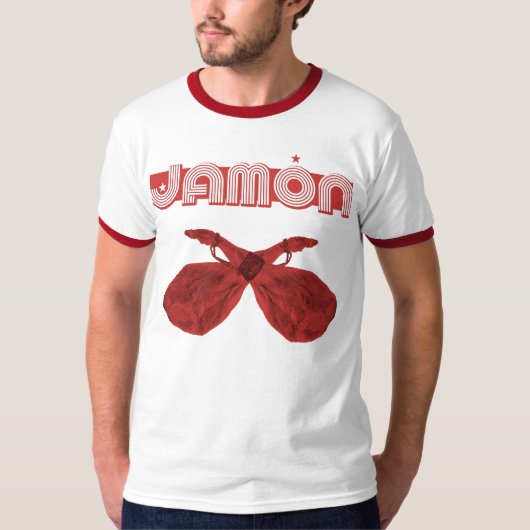 jamon oのjamon tシャツ (正面)