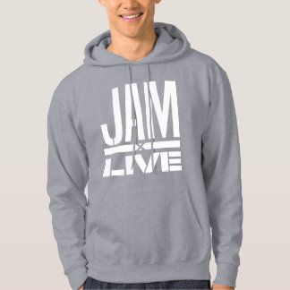 JamxliVeロゴSweatshirt – グレー パーカ