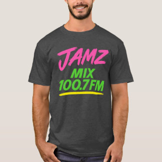 JAMZ MIX 100.7FM Tシャツ