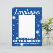 JANレターヘッド月の写真インサート従業員 (スタンド正面)