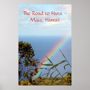 Jan07 2081, The Road to Hana - Maui, Hawaii ポスター