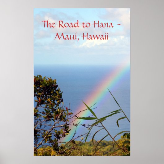 Jan07 2081, The Road to Hana - Maui, Hawaii ポスター (正面)